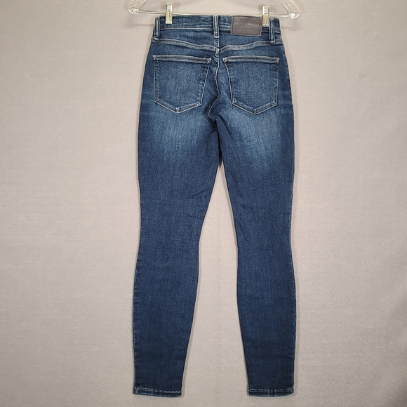 Lucky Brand Jeans Women's  Blue Mid Rise Super Skinny Ava Medium Wash Size 0/25 - Picture 2 of 16